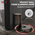 Windproof Door Stopper Indoor Heavy Duty Floor Door Stop Keep Door Open Mechanical No Drilling Door Stopper with Screws